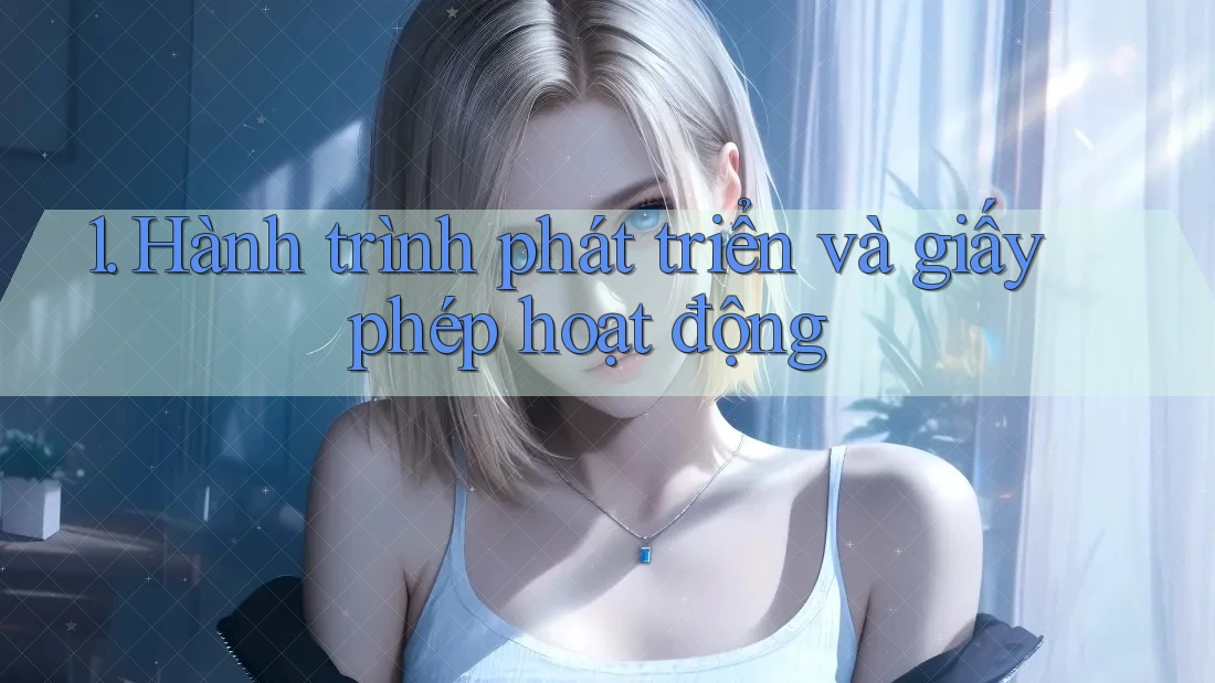 1. Hành trình phát triển và giấy phép hoạt động