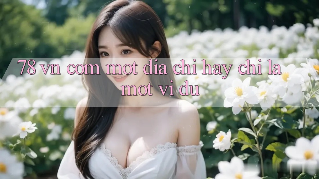 “78 vn com” – Một địa chỉ, hay chỉ là một ví dụ?