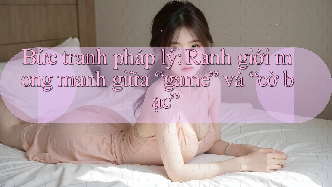 Bức tranh pháp lý: Ranh giới mong manh giữa “game” và “cờ bạc”