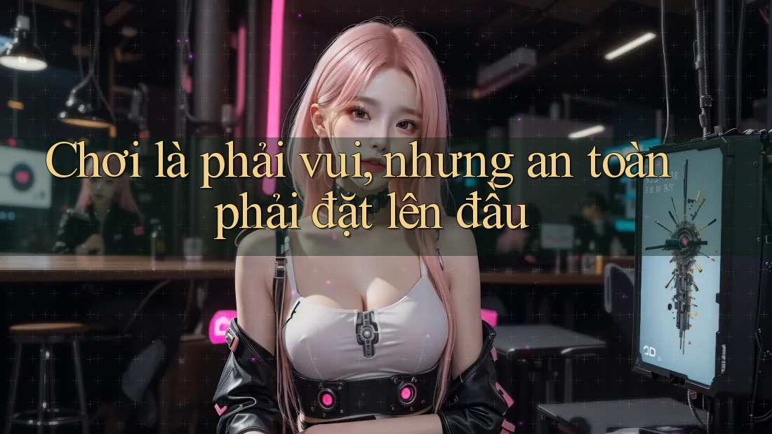 Chơi là phải vui, nhưng an toàn phải đặt lên đầu