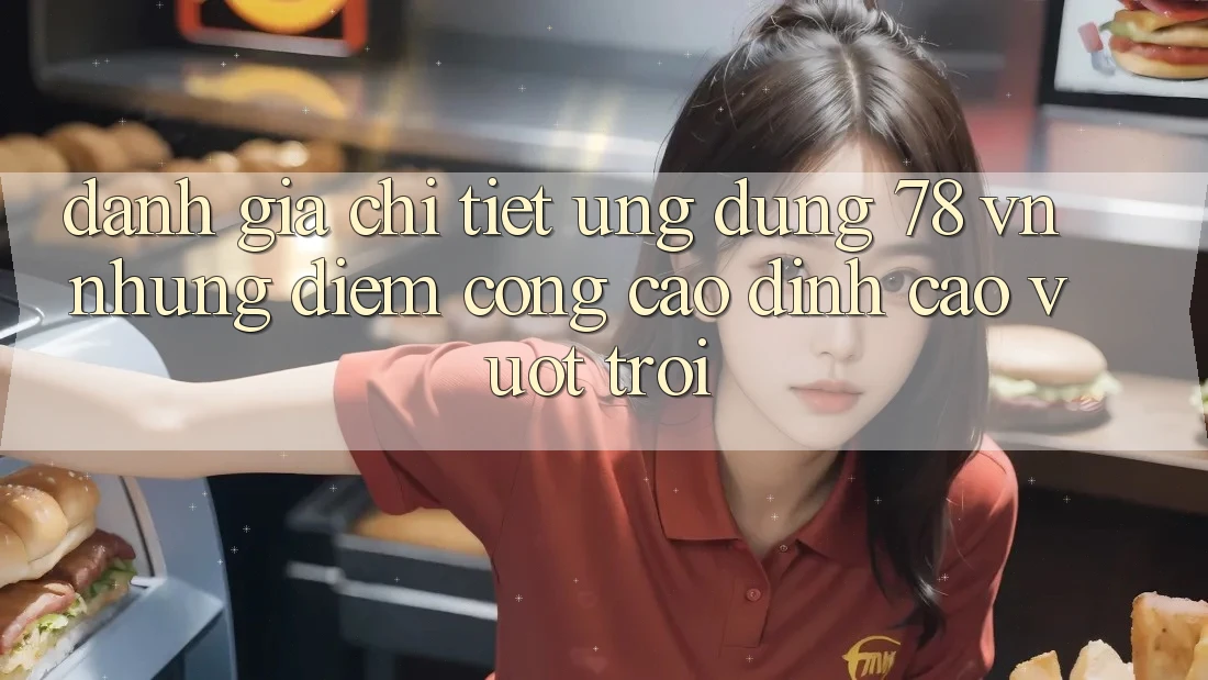 Đánh Giá Chi Tiết Ứng Dụng 78 vn: Những Điểm Cộng Cao đỉnh cao vượt trội Đánh Giá Chi Tiết Ứng Dụng 78 vn: Những Điểm Cộng Cao đỉnh cao vượt trội