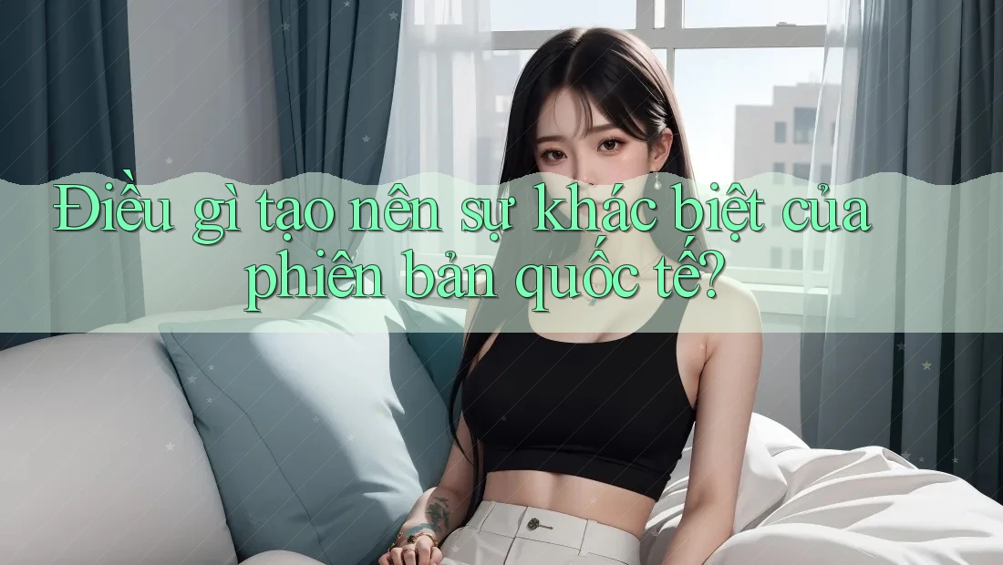 Điều gì tạo nên sự khác biệt của phiên bản quốc tế?