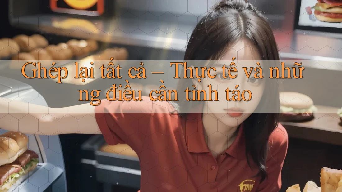 Ghép lại tất cả – Thực tế và những điều cần tỉnh táo Ghép lại tất cả – Thực tế và những điều cần tỉnh táo