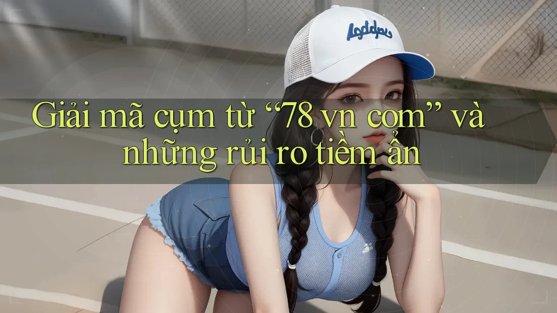 Giải mã cụm từ “78 vn com” và những rủi ro tiềm ẩn