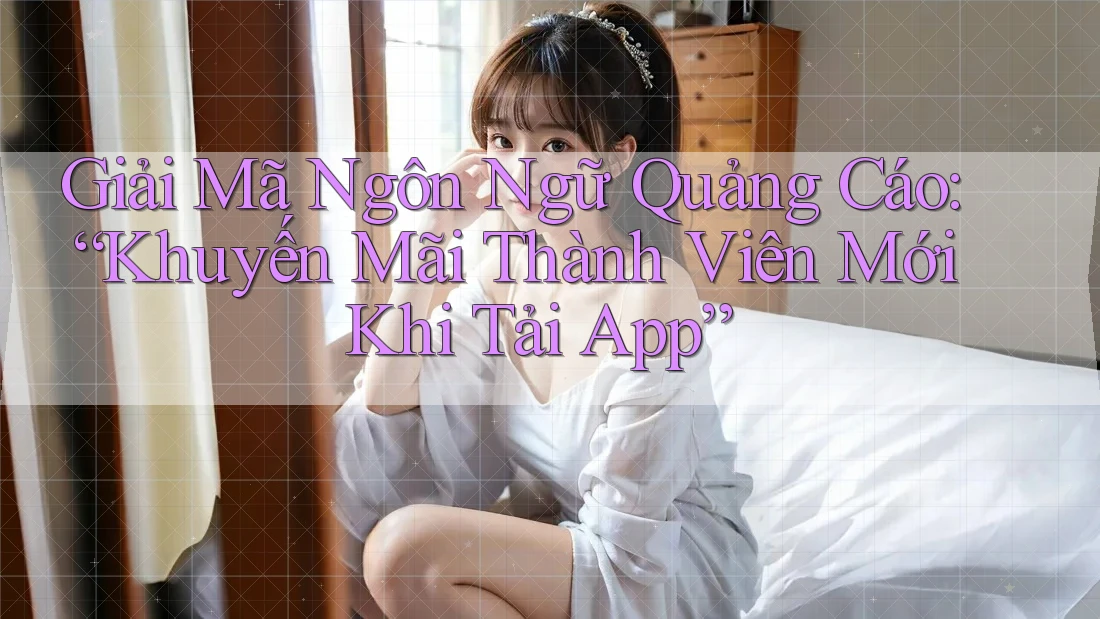 Giải Mã Ngôn Ngữ Quảng Cáo: “Khuyến Mãi Thành Viên Mới Khi Tải App” Giải Mã Ngôn Ngữ Quảng Cáo: “Khuyến Mãi Thành Viên Mới Khi Tải App”
