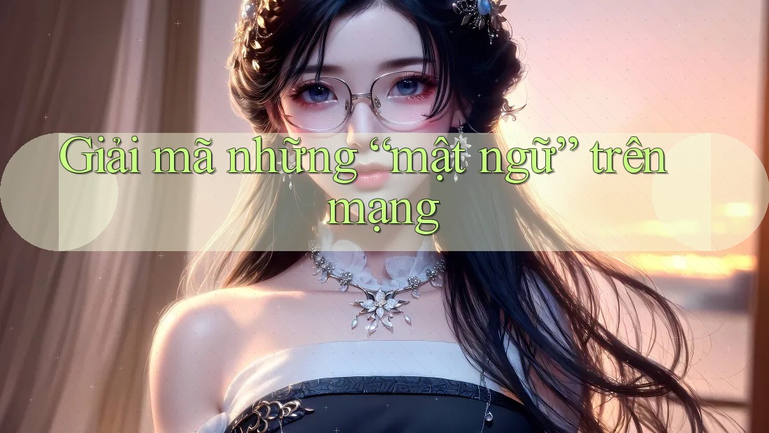 Giải mã những “mật ngữ” trên mạng Giải mã những “mật ngữ” trên mạng