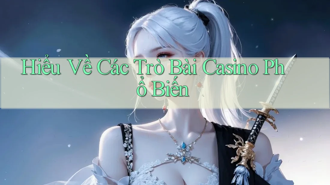 Hiểu Về Các Trò Bài Casino Phổ Biến