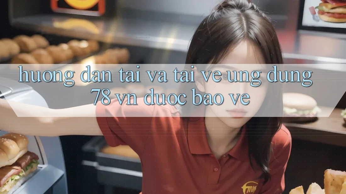 Hướng dẫn Tải Và Tải về Ứng Dụng 78 vn Được bảo vệ