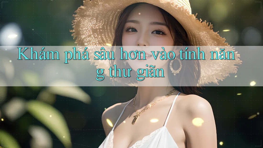 Khám phá sâu hơn vào tính năng thư giãn