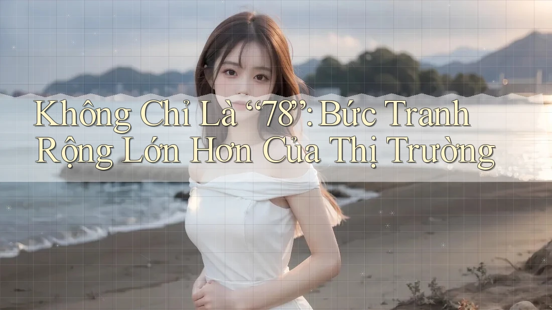 Không Chỉ Là “78”: Bức Tranh Rộng Lớn Hơn Của Thị Trường Không Chỉ Là “78”: Bức Tranh Rộng Lớn Hơn Của Thị Trường