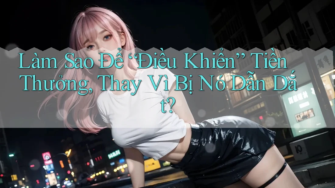 Làm Sao Để “Điều Khiển” Tiền Thưởng, Thay Vì Bị Nó Dẫn Dắt?