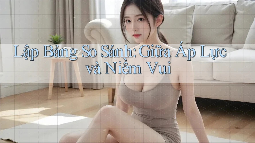 Lập Bảng So Sánh: Giữa Áp Lực và Niềm Vui Lập Bảng So Sánh: Giữa Áp Lực và Niềm Vui