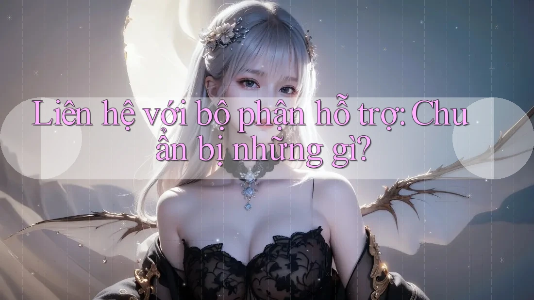 Liên hệ với bộ phận hỗ trợ: Chuẩn bị những gì?