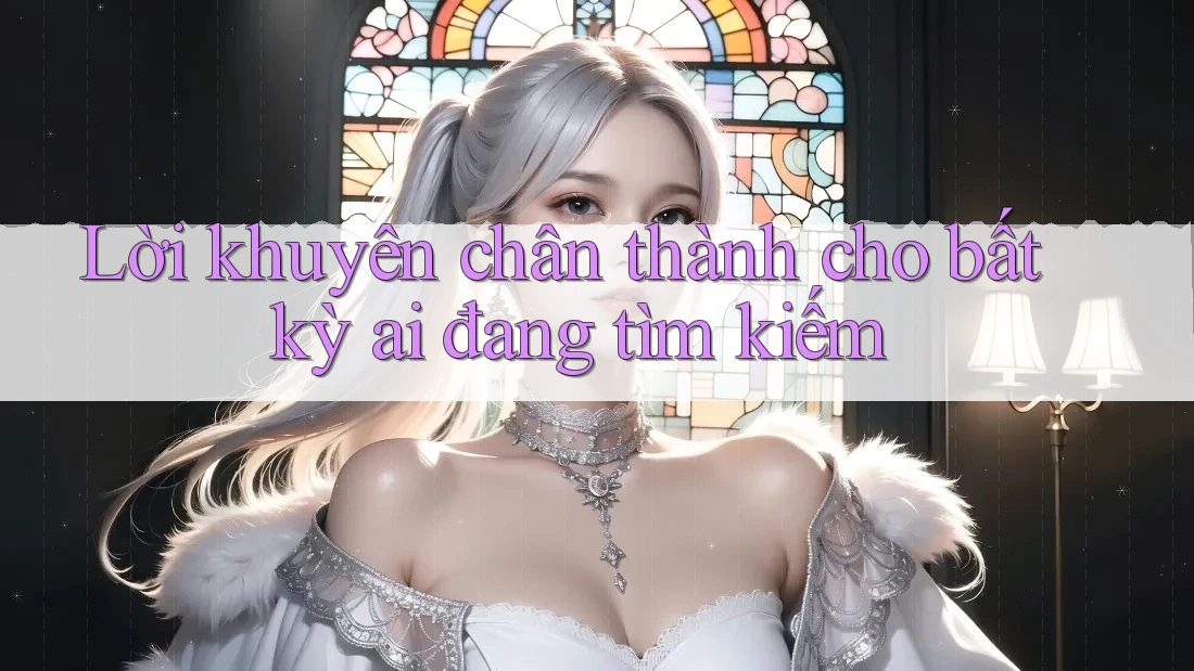 Lời khuyên chân thành cho bất kỳ ai đang tìm kiếm