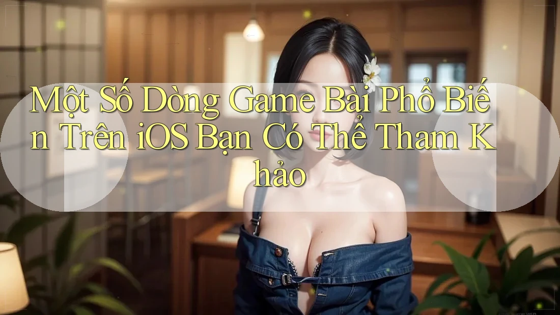 Một Số Dòng Game Bài Phổ Biến Trên iOS Bạn Có Thể Tham Khảo