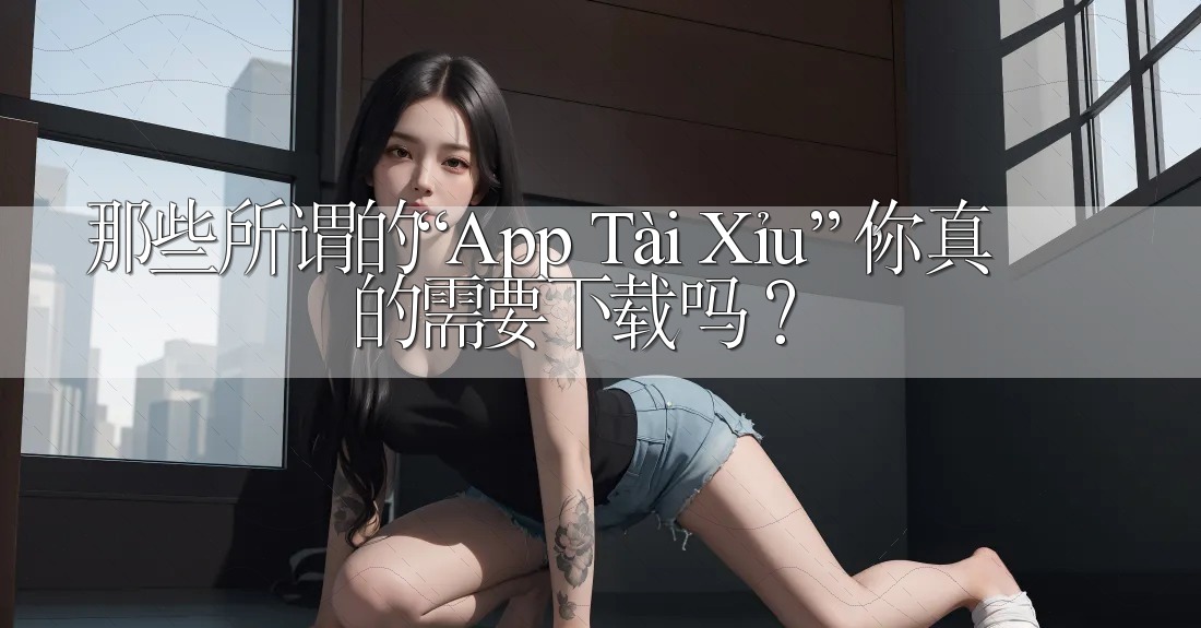 那些所谓的“App Tài Xỉu”，你真的需要下载吗？