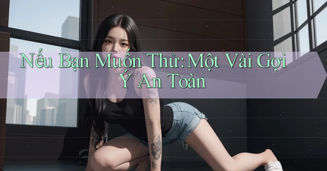 Nếu Bạn Muốn Thử: Một Vài Gợi Ý An Toàn