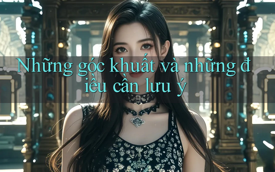 Những góc khuất và những điều cần lưu ý Những góc khuất và những điều cần lưu ý
