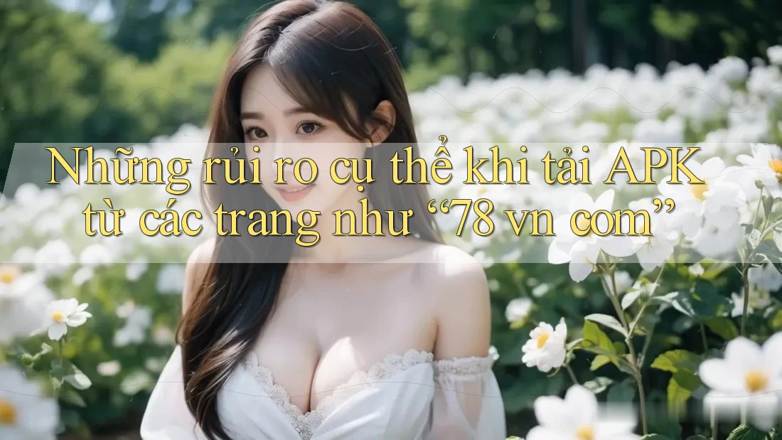 Những rủi ro cụ thể khi tải APK từ các trang như “78 vn com” Những rủi ro cụ thể khi tải APK từ các trang như “78 vn com”