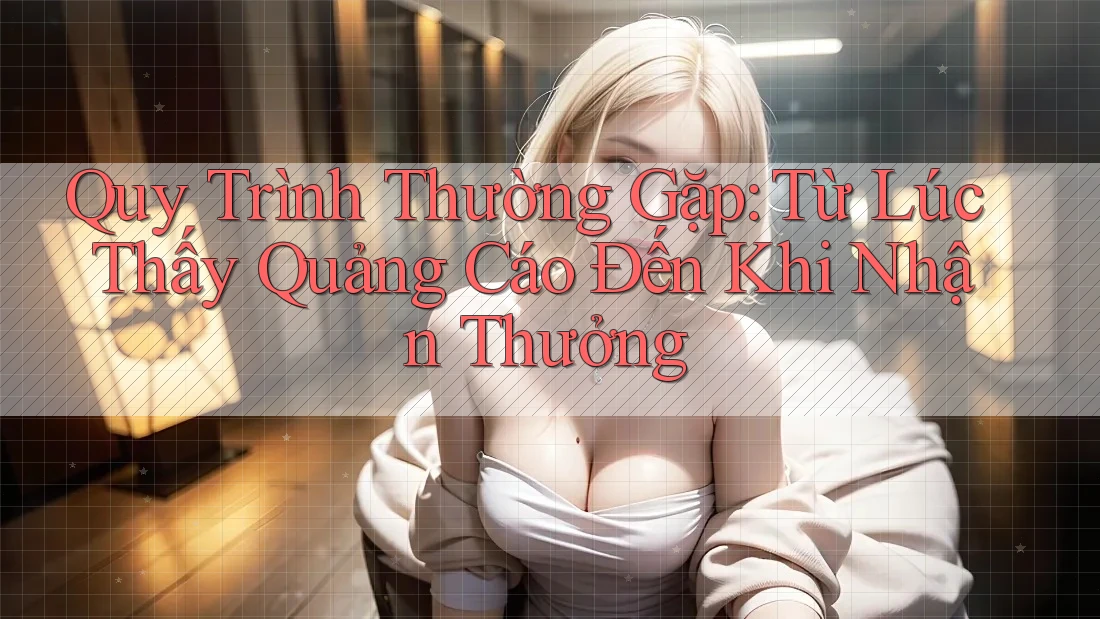 Quy Trình Thường Gặp: Từ Lúc Thấy Quảng Cáo Đến Khi Nhận Thưởng Quy Trình Thường Gặp: Từ Lúc Thấy Quảng Cáo Đến Khi Nhận Thưởng