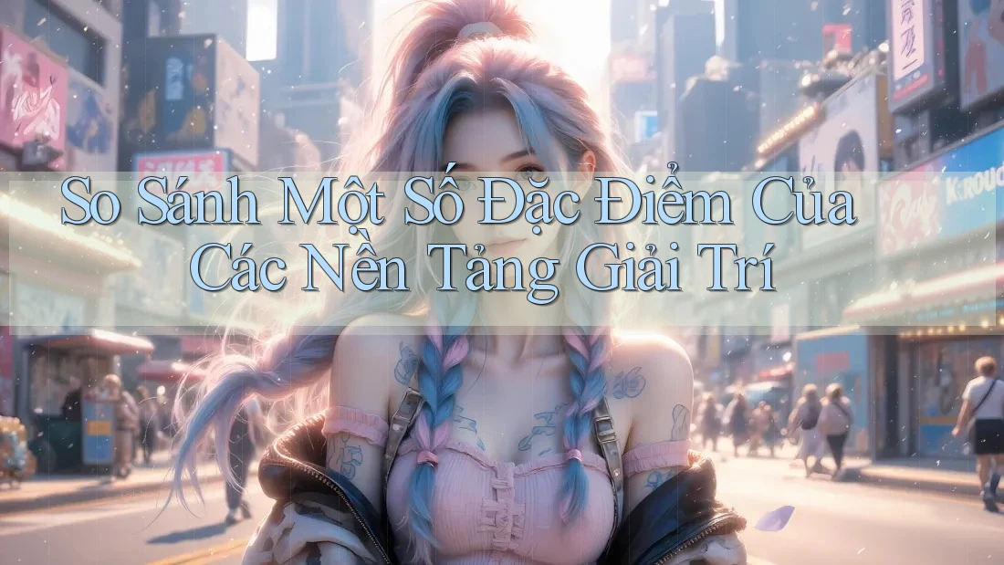 So Sánh Một Số Đặc Điểm Của Các Nền Tảng Giải Trí So Sánh Một Số Đặc Điểm Của Các Nền Tảng Giải Trí