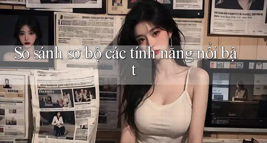 So sánh sơ bộ các tính năng nổi bật So sánh sơ bộ các tính năng nổi bật