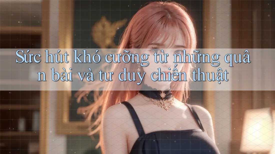 Sức hút khó cưỡng từ những quân bài và tư duy chiến thuật Sức hút khó cưỡng từ những quân bài và tư duy chiến thuật