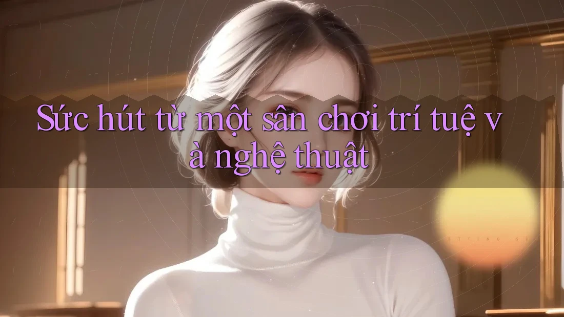 Sức hút từ một sân chơi trí tuệ và nghệ thuật