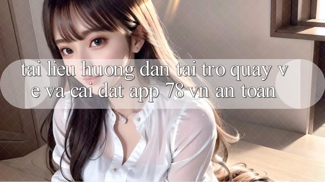 Tài liệu hướng dẫn Tải trở quay về Và Cài Đặt App 78 vn An Toàn
