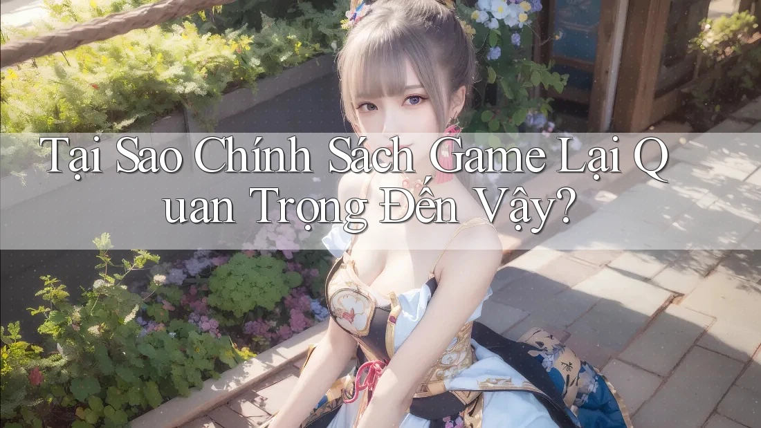 Tại Sao Chính Sách Game Lại Quan Trọng Đến Vậy? Tại Sao Chính Sách Game Lại Quan Trọng Đến Vậy?