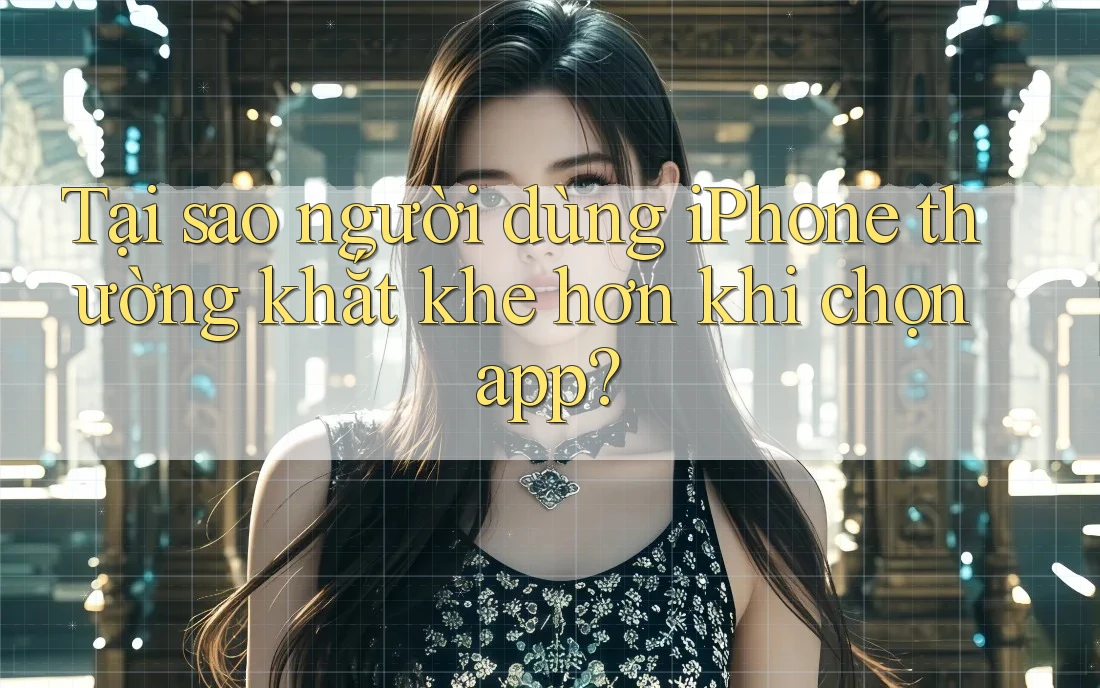 Tại sao người dùng iPhone thường khắt khe hơn khi chọn app? Tại sao người dùng iPhone thường khắt khe hơn khi chọn app?