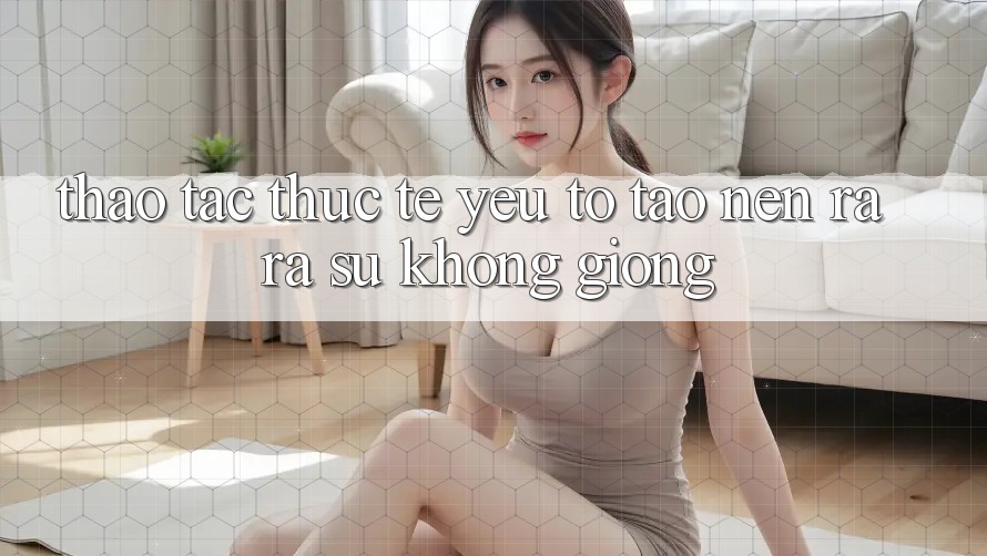 Thao tác Thực Tế: Yếu Tố Tạo nên ra ra Sự Không giống