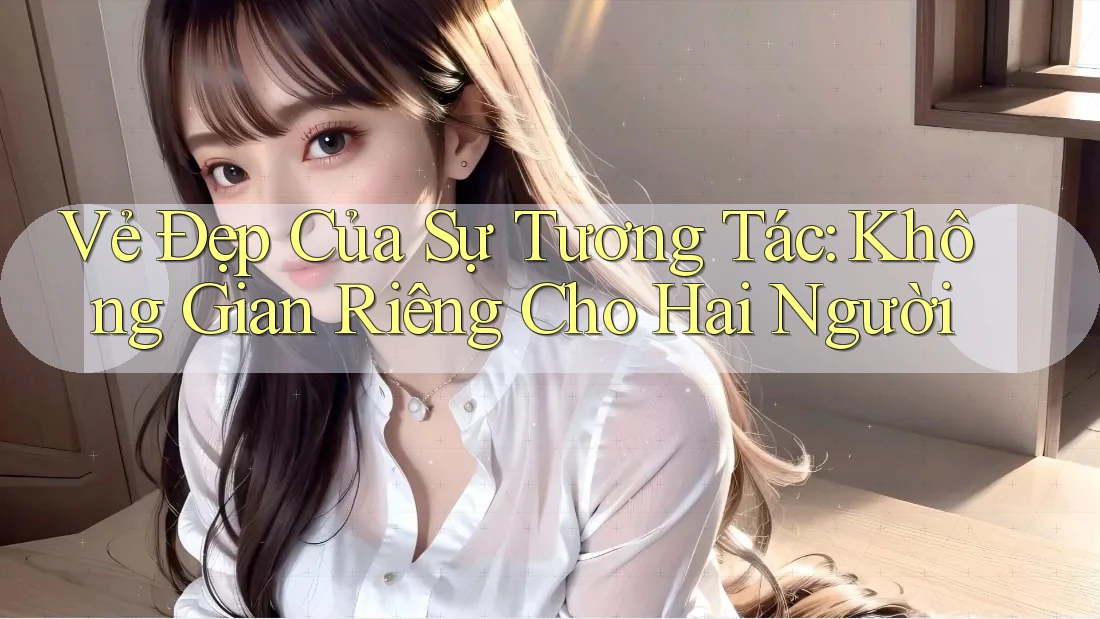 Vẻ Đẹp Của Sự Tương Tác: Không Gian Riêng Cho Hai Người