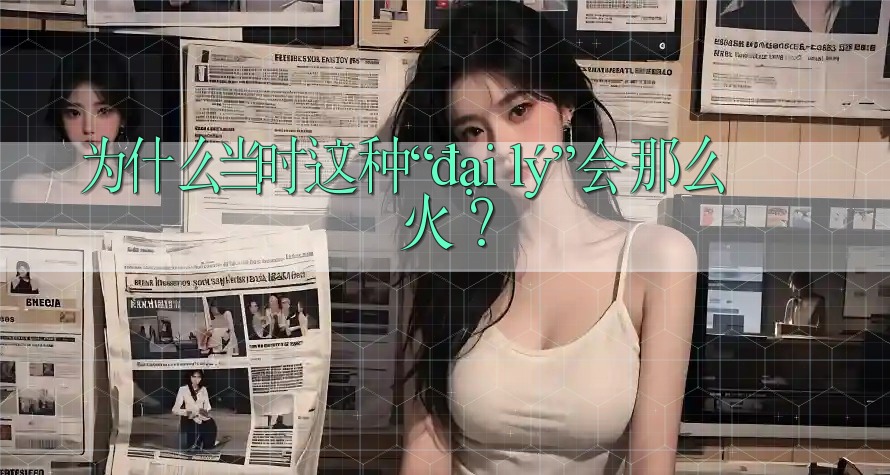 为什么当时这种“đại lý”会那么火？